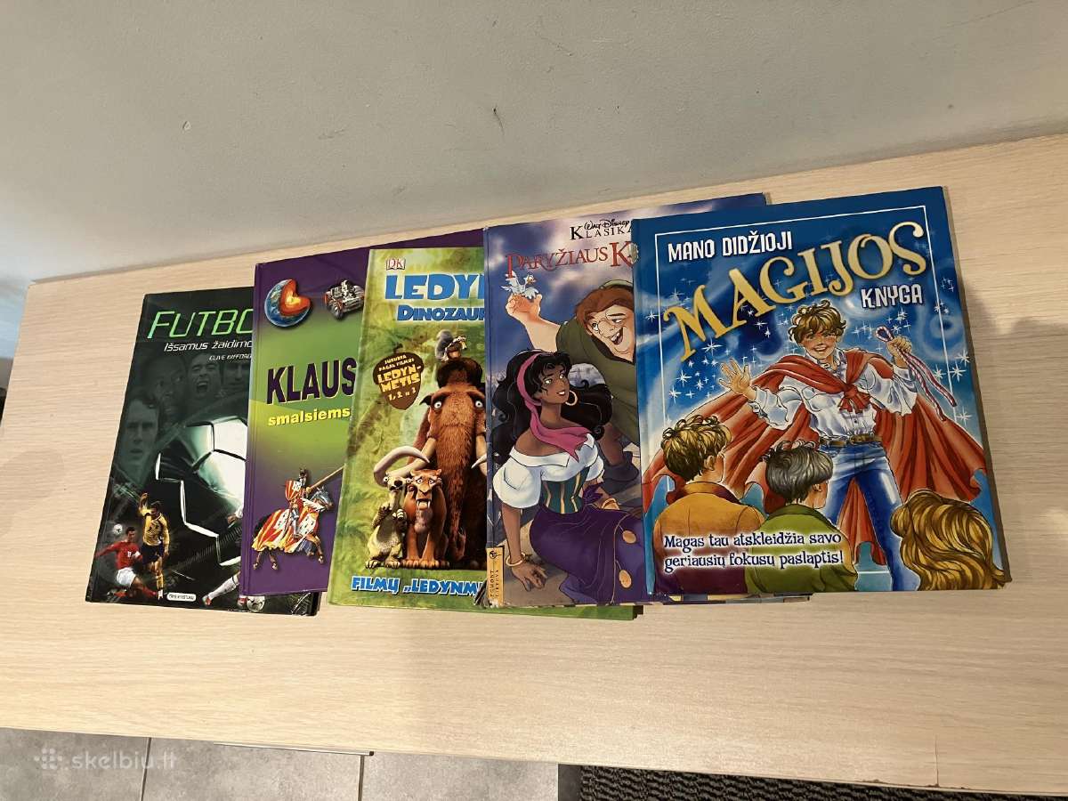 Dovanoju knygas vaikams