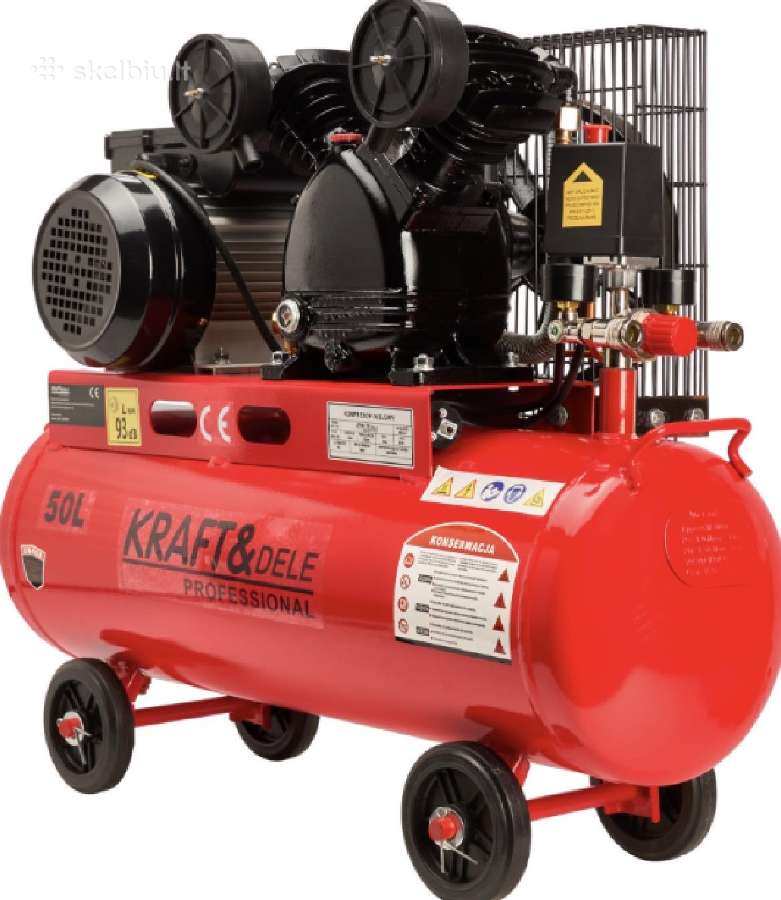 Alyvinis Oro Kompresorius 50l 2,8 kw 480 l/min - nuotraukos Nr. 3