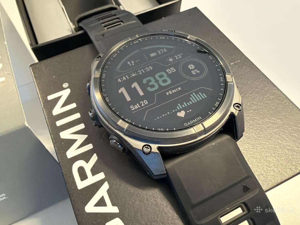 Garmin Fenix 8 Sapphire Solar 51mm
