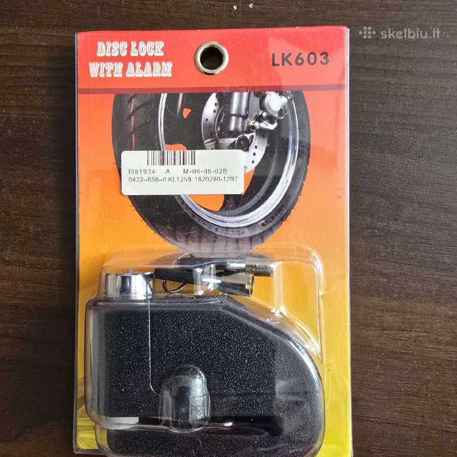 Moto,dviracio su diskiniais stabdziais spyna.
