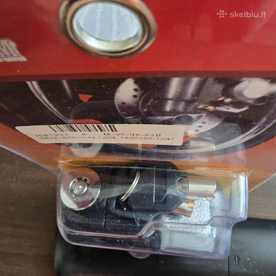 Moto,dviracio su diskiniais stabdziais spyna. - nuotraukos Nr. 3