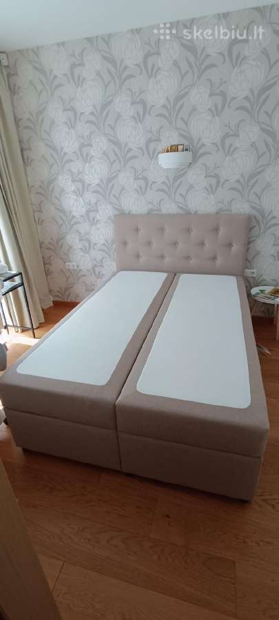 Išskirtinės kokybės dvigulė lova