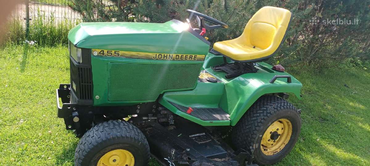 John Deere 455 Diesel 3 Cyl. 4ws Visi Privalumai