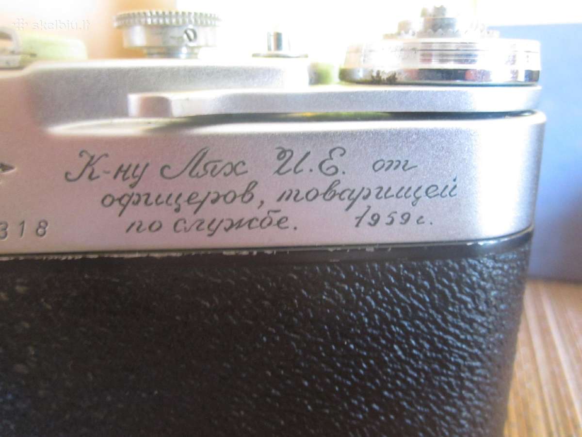 Tair-45t,skaidrės,nikon-objektyvai,fed-3,zorkij-5. - nuotraukos Nr. 32