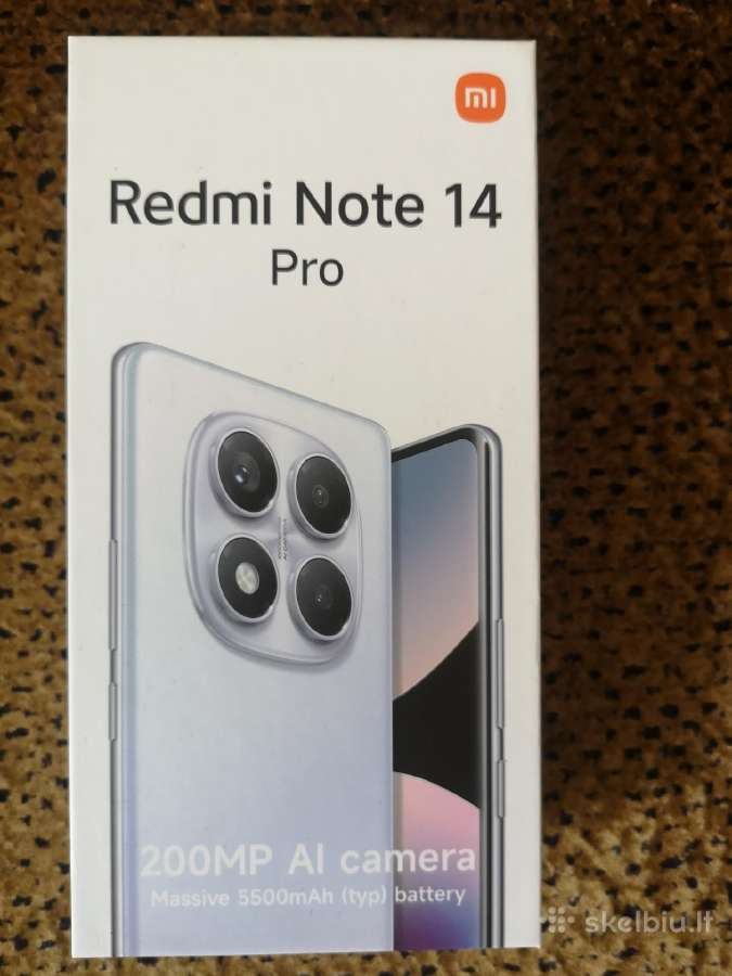 Telefonas Xiaomi Redmi Note 14 Pro