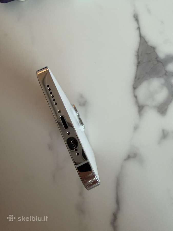 iPhone pro max 14, baltas 256 GB