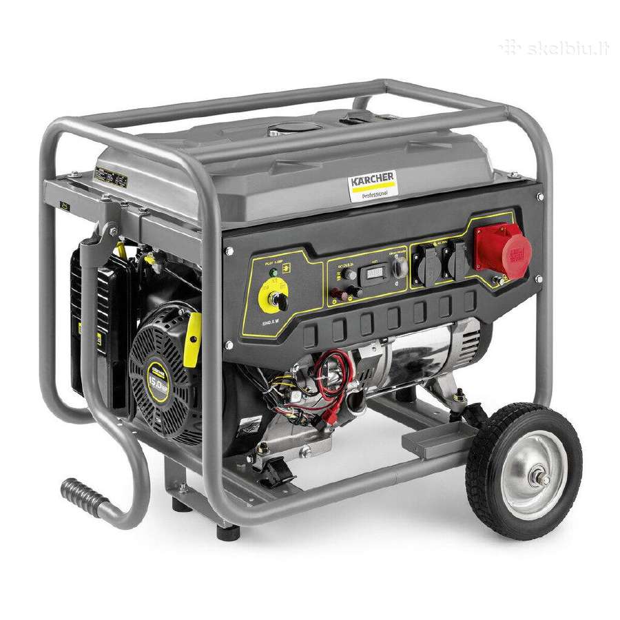 Generatorius Karcher Pgg 8/3; 7 kw; benzininis