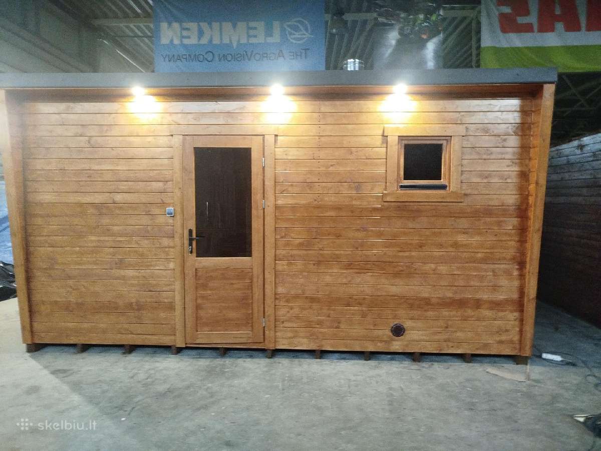 Pirtys iš eglės sienojų - nuotraukos Nr. 33