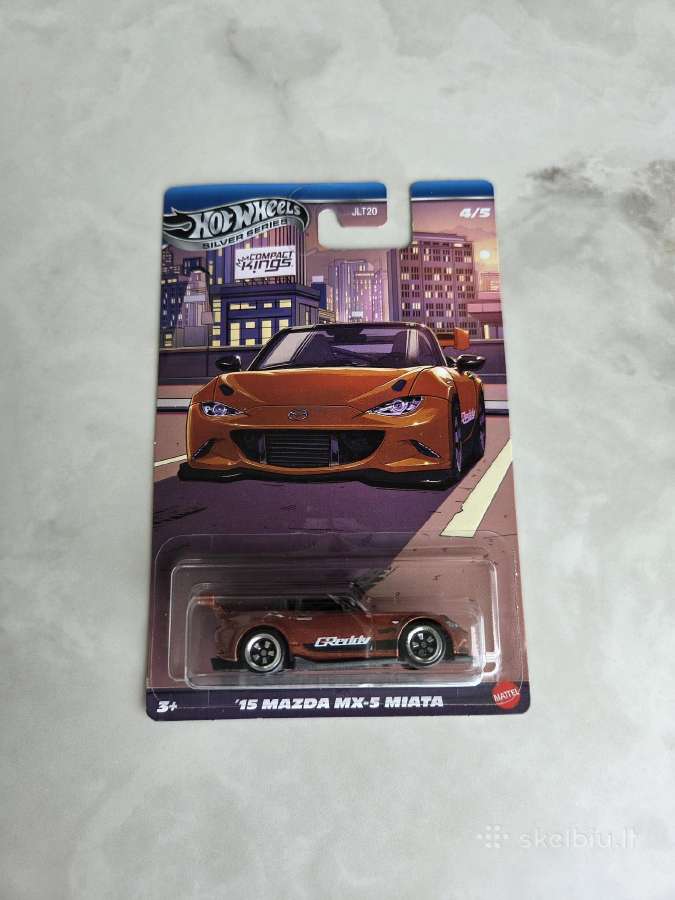 Hot Wheels '15 Mazda Mx-5 Miata rinkinys iš 3 vnt. - nuotraukos Nr. 4