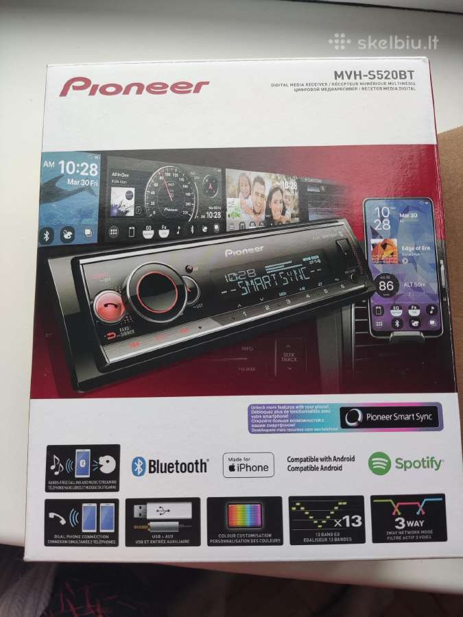 Pioneer mvh-s520 bt