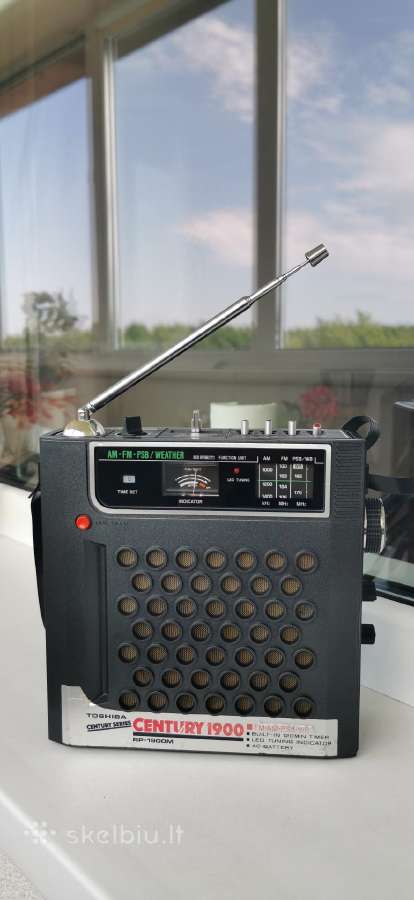 Toshiba Rp-1900m Fm/am(mw)/psb/wb radijo imtuvas