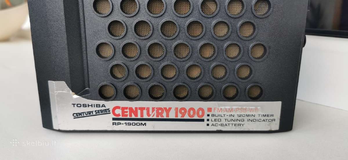 Toshiba Rp-1900m Fm/am(mw)/psb/wb radijo imtuvas - nuotraukos Nr. 3