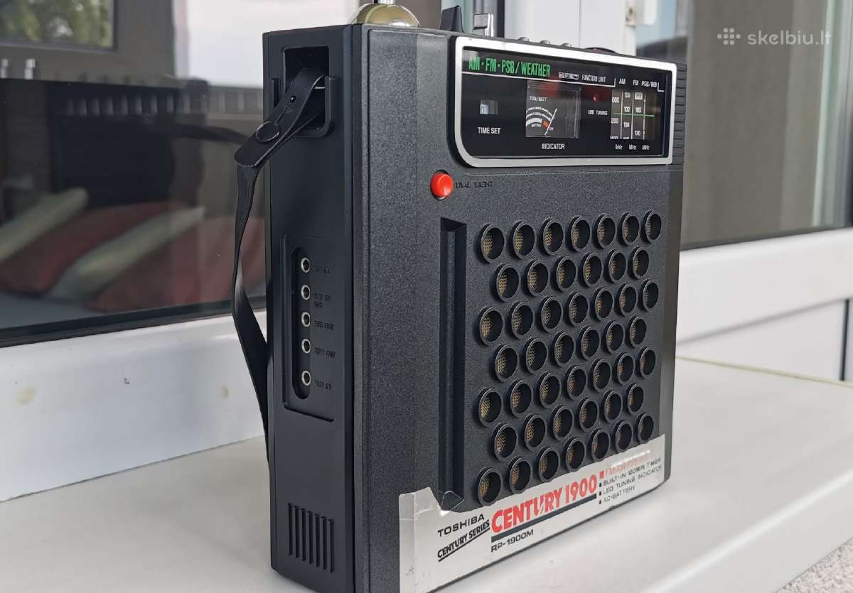 Toshiba Rp-1900m Fm/am(mw)/psb/wb radijo imtuvas - nuotraukos Nr. 7