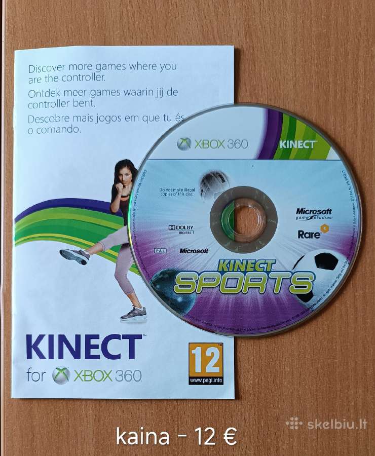 Įvairūs Xbox Kinect žaidimai Original CD - nuotraukos Nr. 4