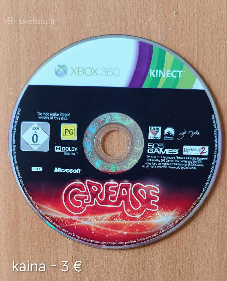 Įvairūs Xbox Kinect žaidimai Original CD - nuotraukos Nr. 6