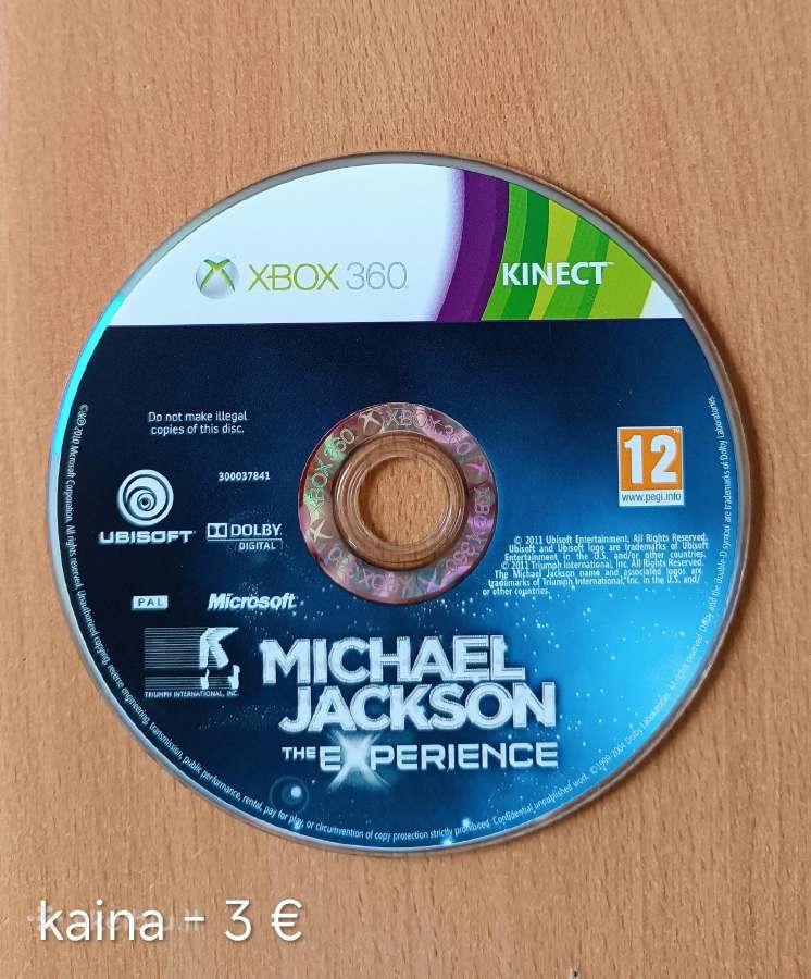 Įvairūs Xbox Kinect žaidimai Original CD - nuotraukos Nr. 8