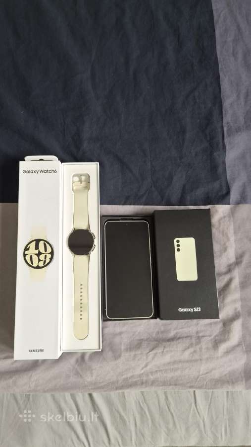 Samsung Galaxy S23 – 350 €samsung Watch 6 – 90 €