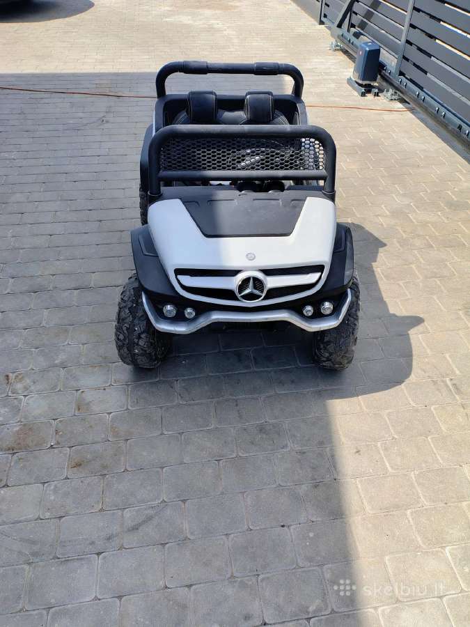 MB unimog vaikiškas akumuliatorinis džipas