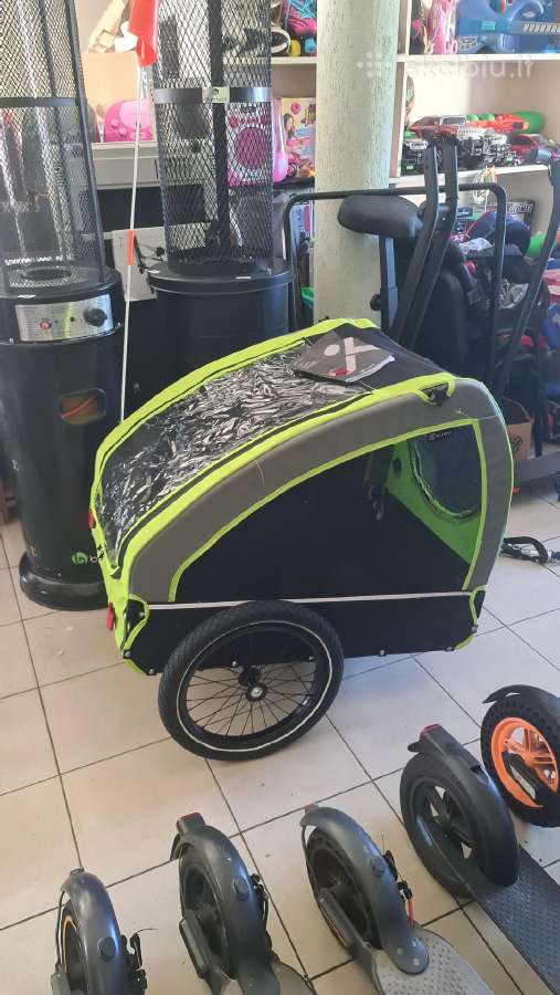 Nauja dviracio priekaba gyvunui