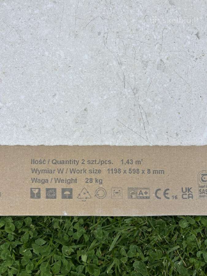 Akmens mases plyteles P-fuse Ivory Mat - nuotraukos Nr. 4