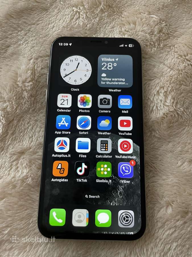 iPhone X 256gb - nuotraukos Nr. 4