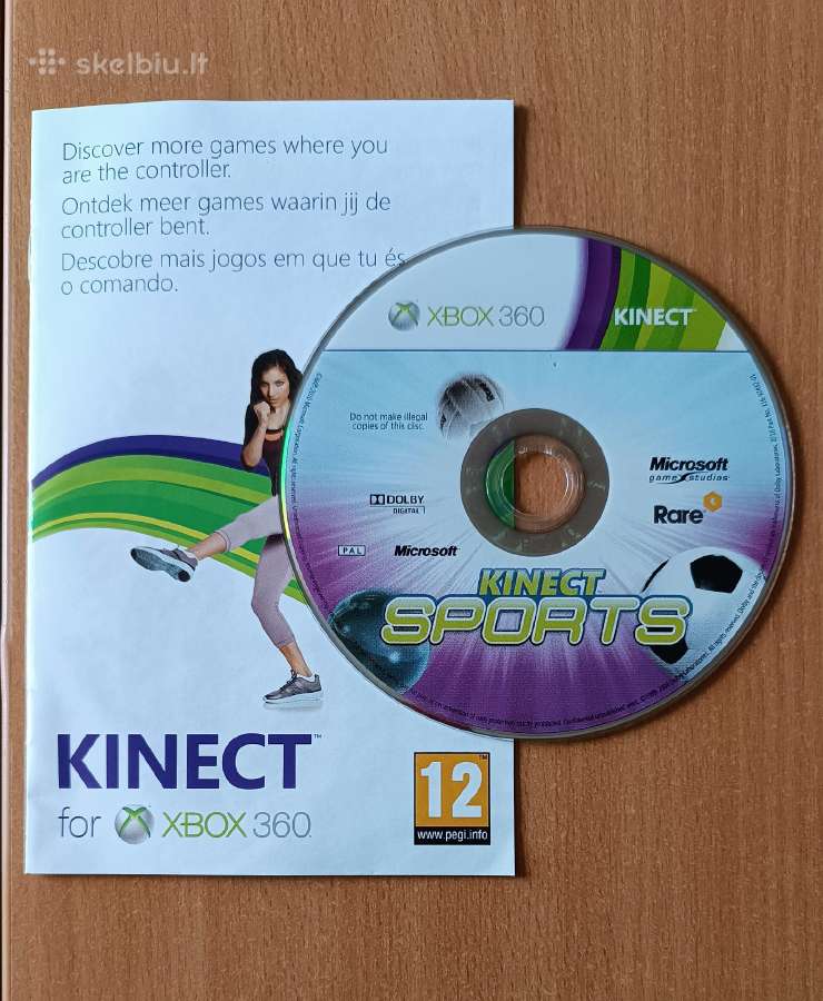 Įvairūs Xbox Kinect žaidimai Original CD - nuotraukos Nr. 5