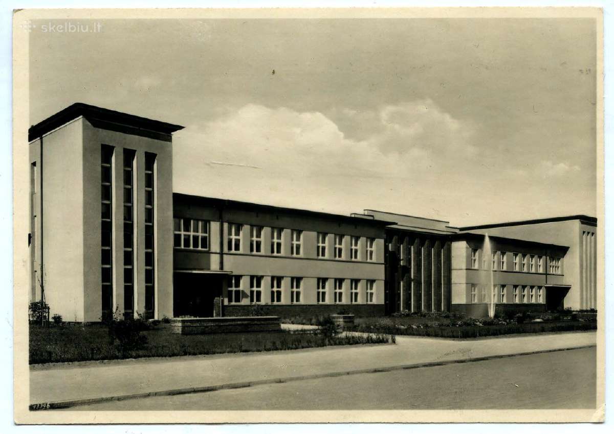 1941 foto Imanuelio Kanto mokykla Memel Klaipėda