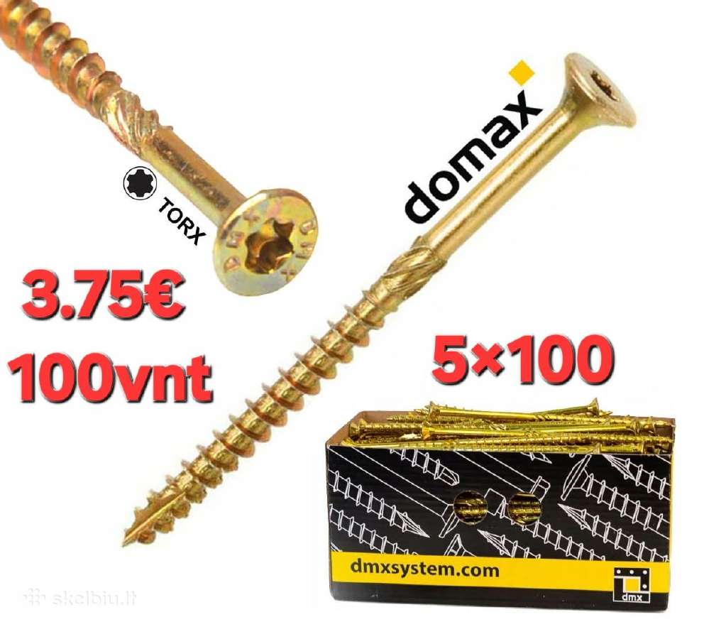 Domax Medsraigčiai geriausia kaina rinkoje