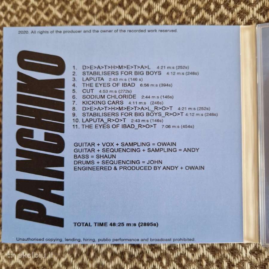 Panchiko -deathmetal (deathmetal) / CD A - nuotraukos Nr. 4