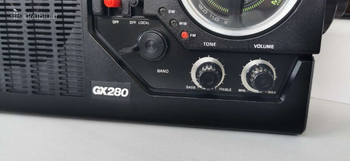 Panasonic Gx280 Rf-879jb Fm/mw/sw radijo imtuvas - nuotraukos Nr. 3