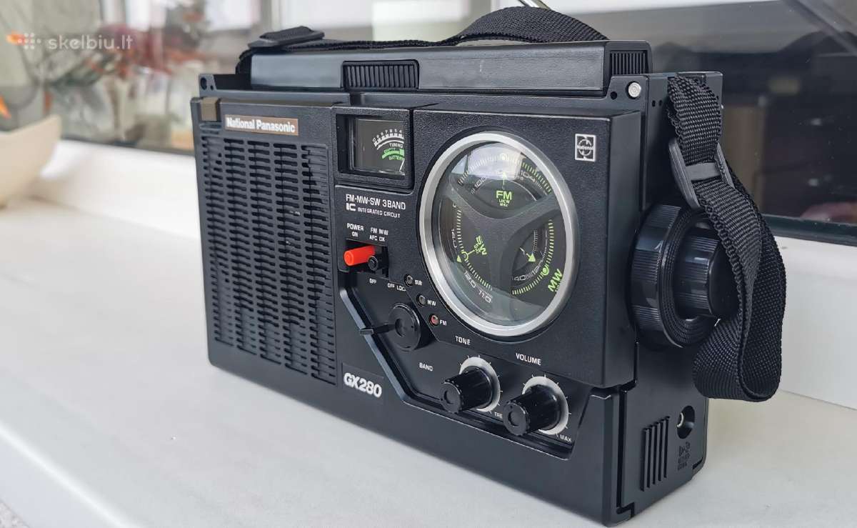 Panasonic Gx280 Rf-879jb Fm/mw/sw radijo imtuvas - nuotraukos Nr. 13
