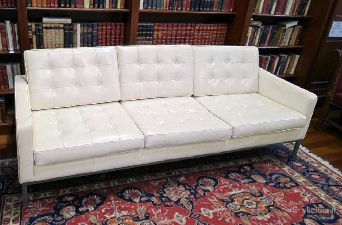 Chesterfield natūralios odos komplektas 3+1+1 - nuotraukos Nr. 27