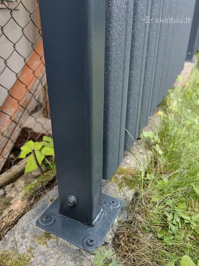 Stumdomi kiemo vartai Atveriami kiemo vartai Tvora - nuotraukos Nr. 17