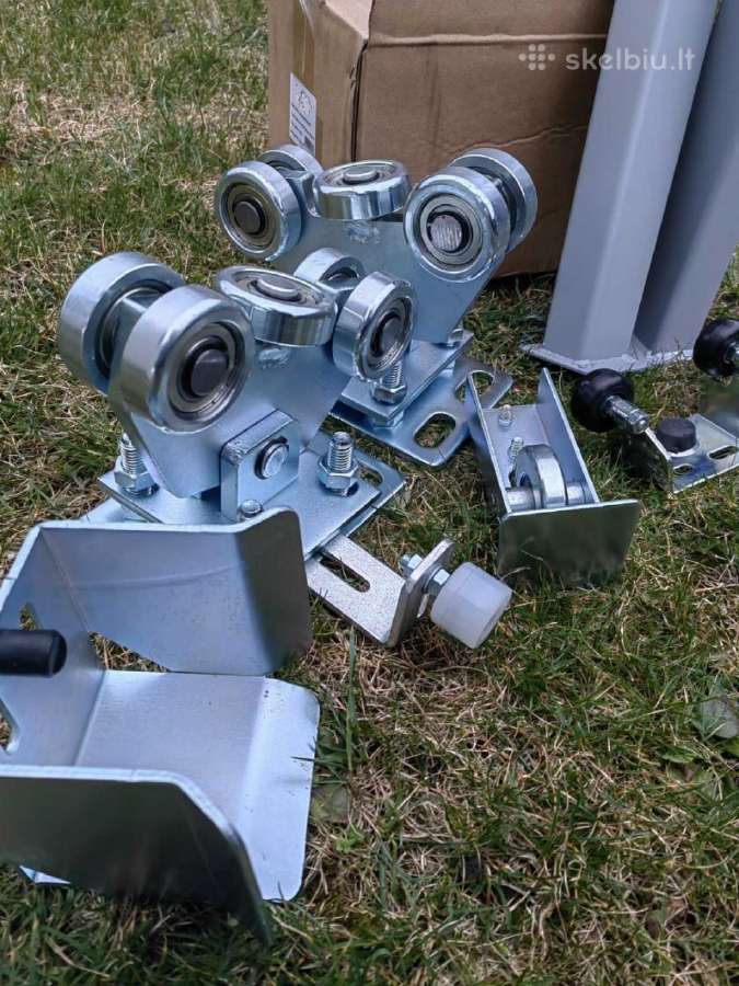 Stumdomi kiemo vartai Atveriami kiemo vartai Tvora - nuotraukos Nr. 18