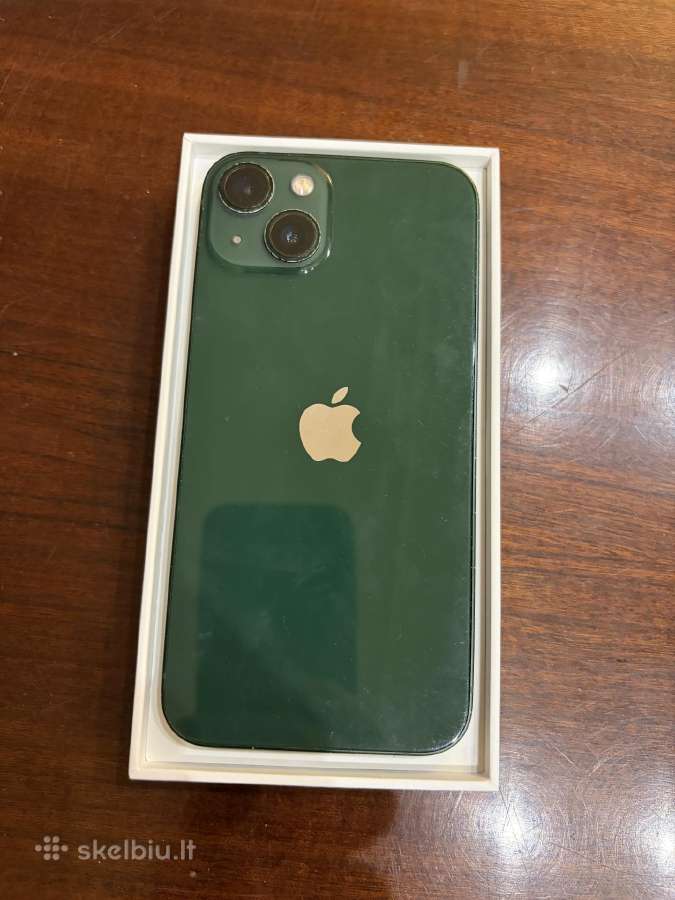 iPhone 13 128 GB (žalios spalvos)
