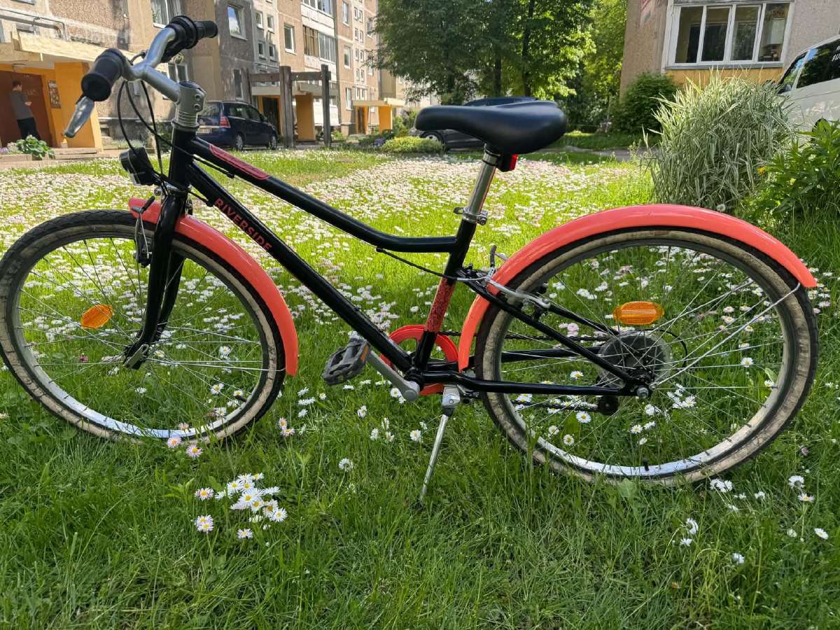 Mergaitiskas dviratukas ir Micro paspirtukas - nuotraukos Nr. 3