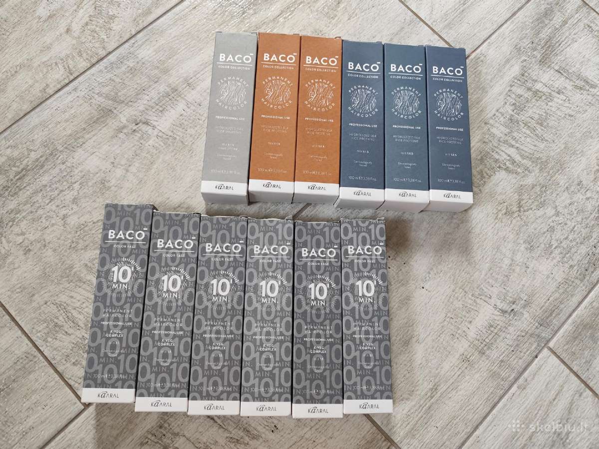 Karaal Baco plaukų dažai