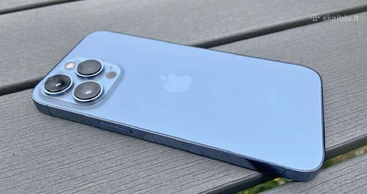 Parduodamas iPhone 13 Pro 256gb (Sierra Blue)