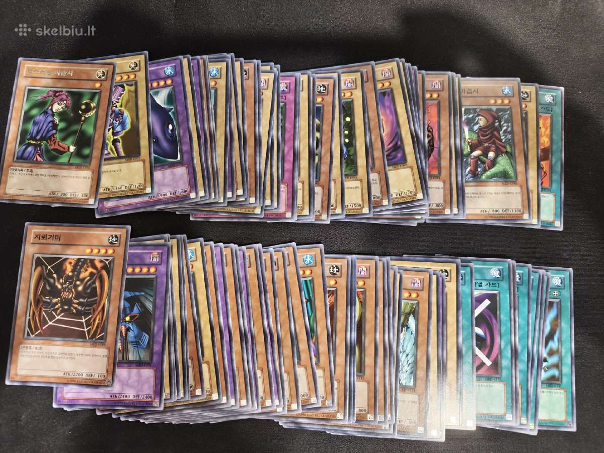 Yu-gi-oh kortos Korėjiečiu kalba - nuotraukos Nr. 4
