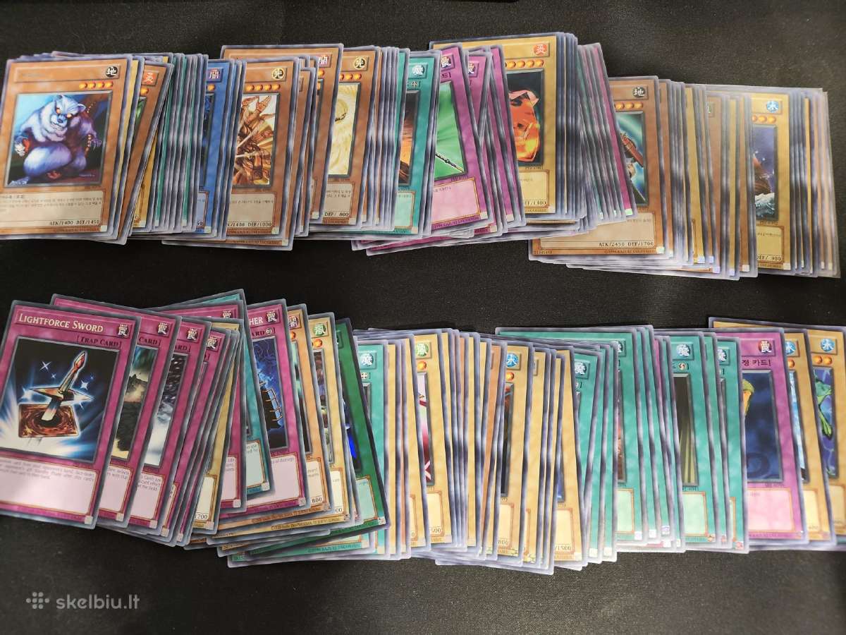 Yu-gi-oh kortos Korėjiečiu kalba - nuotraukos Nr. 5