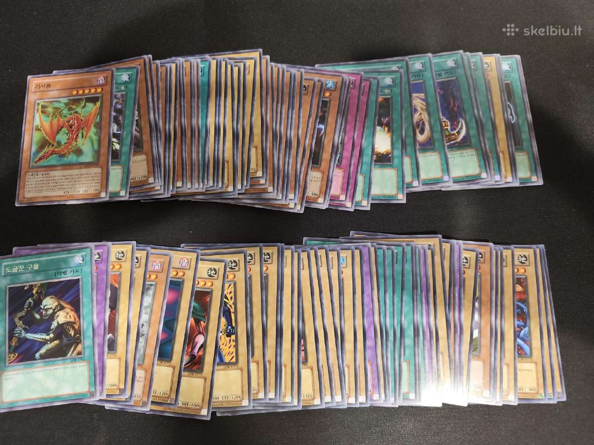 Yu-gi-oh kortos Korėjiečiu kalba - nuotraukos Nr. 7
