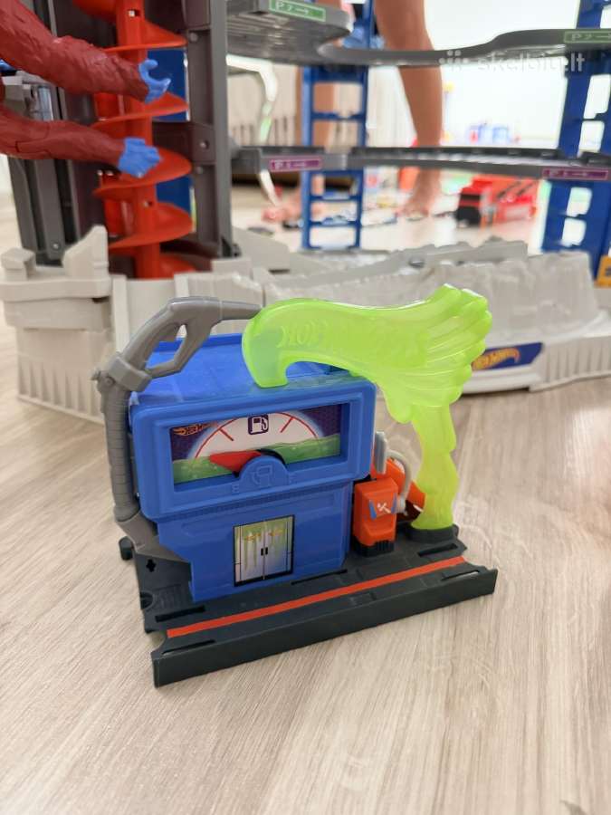 Hot Wheels Garage trasos – puiki būklė, su Dėžėms - nuotraukos Nr. 12