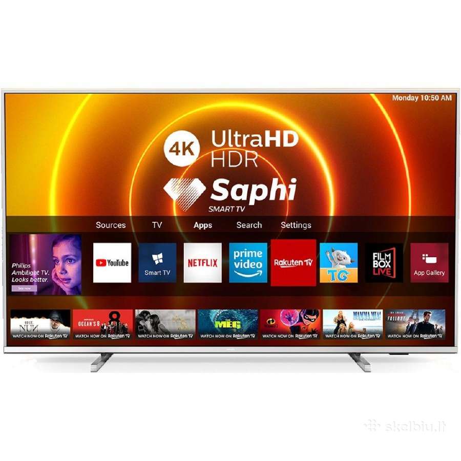 Philips 70" 178cm. Smart, 4k Uhd