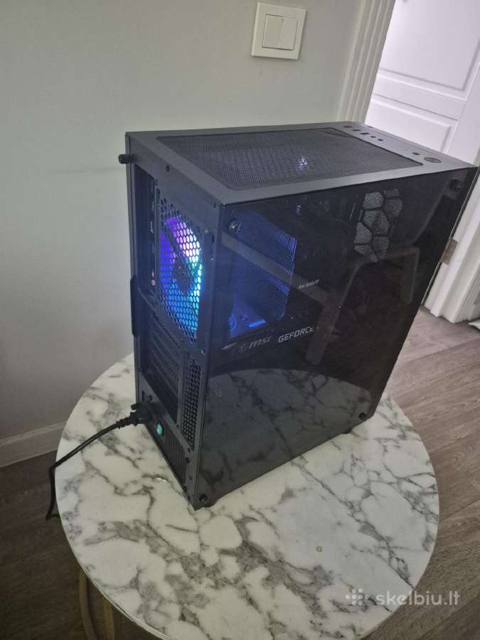 Parduodamas Gaming Pc Geforce Rtx 3060 - nuotraukos Nr. 2