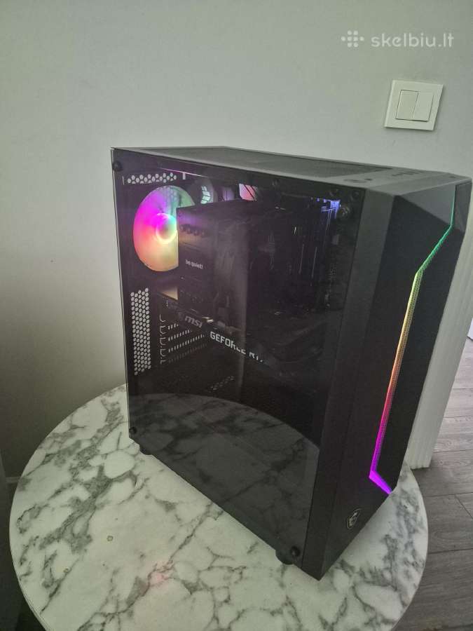 Parduodamas Gaming Pc Geforce Rtx 3060 - nuotraukos Nr. 3