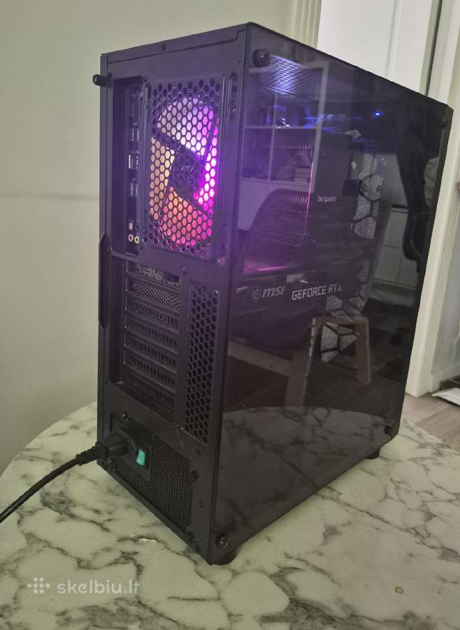 Parduodamas Gaming Pc Geforce Rtx 3060 - nuotraukos Nr. 4