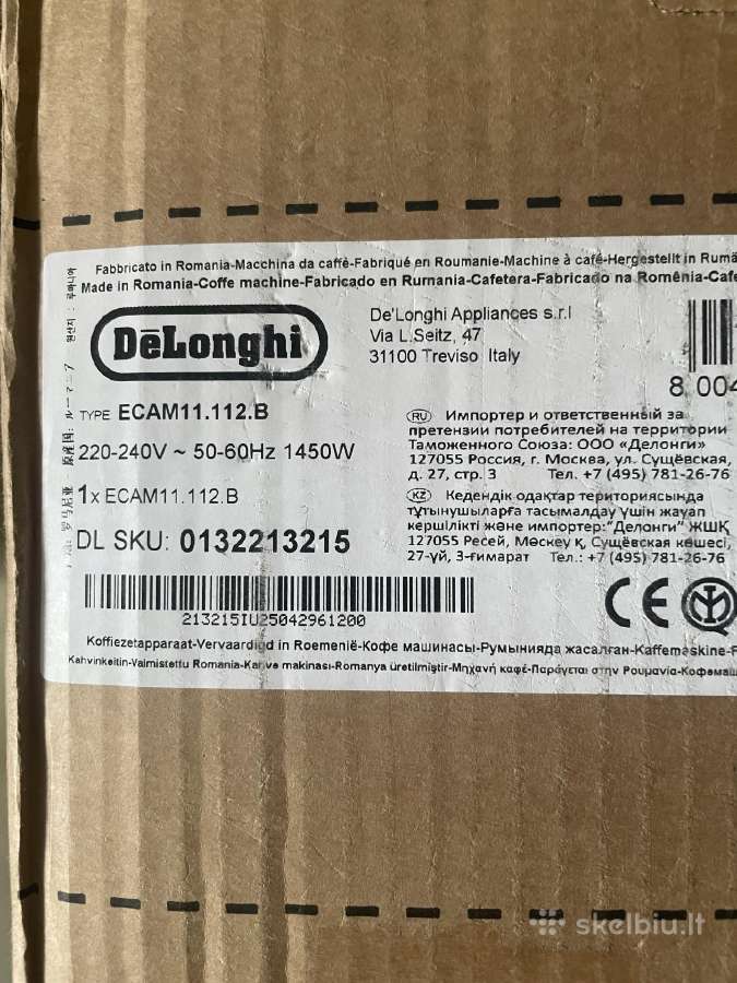 Kavos aparatas Delonghi Magnifica S - nuotraukos Nr. 6