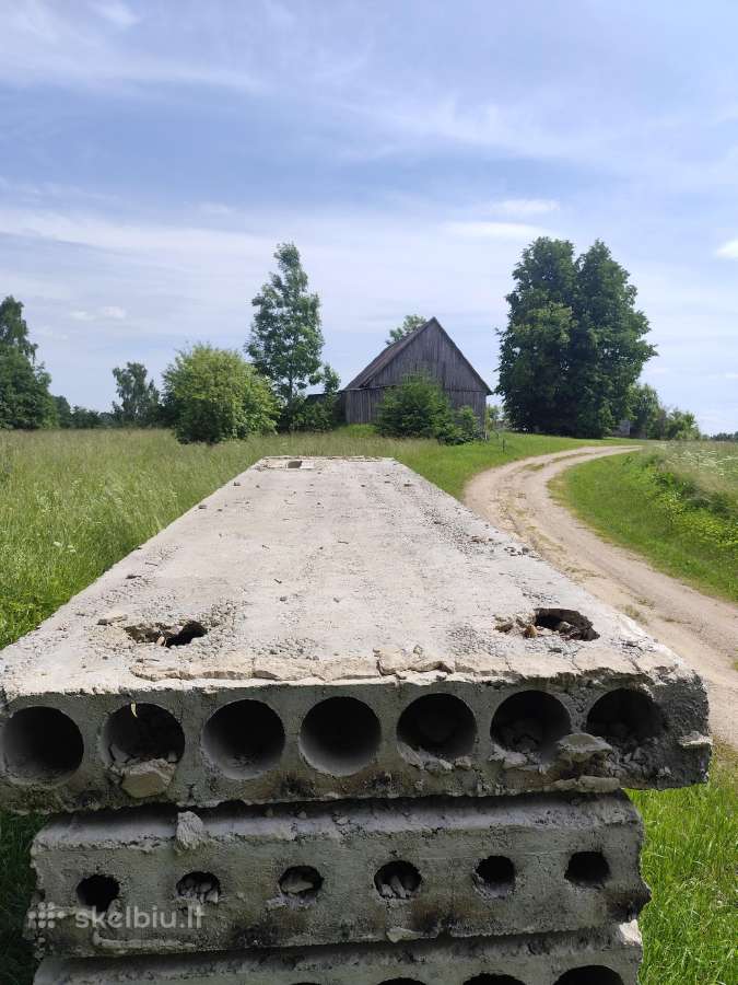 Gelžbetoninės perdangos plokštės 6 vnt.visos kartu