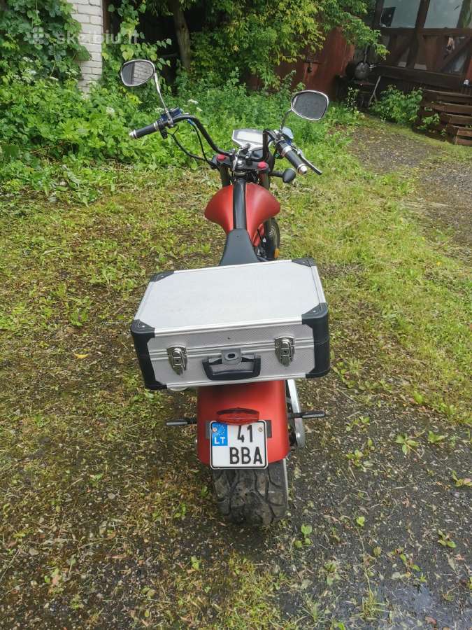 Stilingas elektrinis čioperis / mopedas Dogebos - nuotraukos Nr. 3