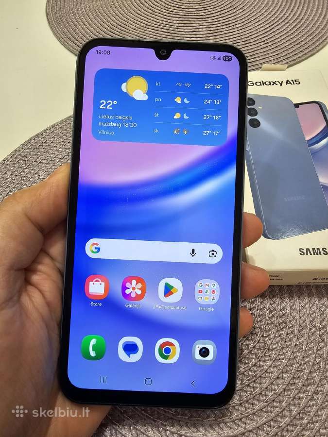 Samsung Galaxy A15 telefonas
